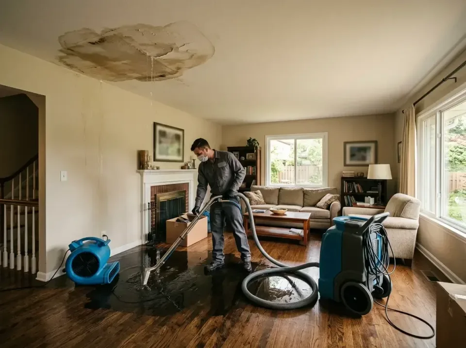 attic-pipe-burst-ceiling-drip-008 — frequently asked questions, Water Damage Restoration & Carpet Care in Walkerton, IN